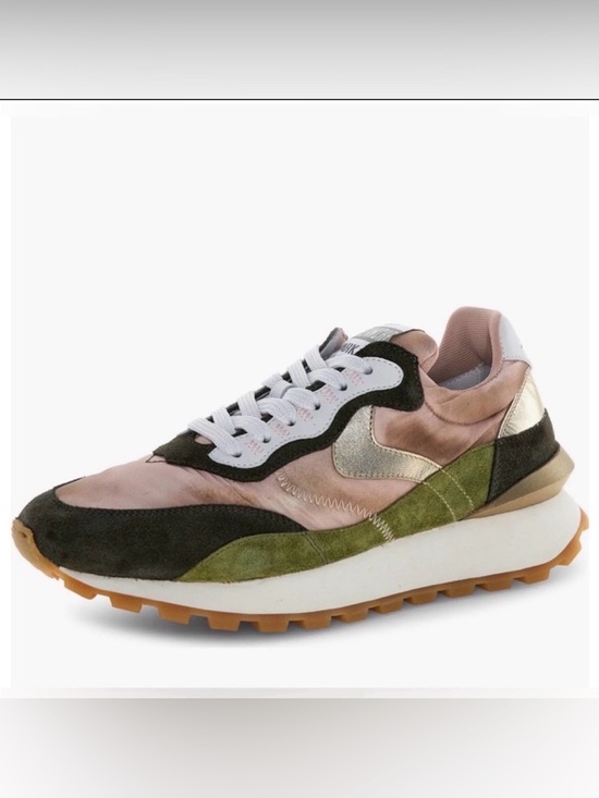 Voile Blanche Shoes - VOILE BLANCHE Qwark Hype Sneaker in Army Green
